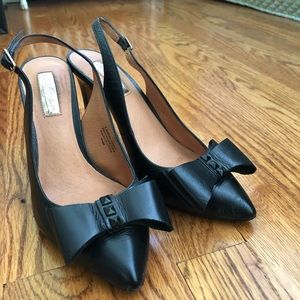 Black Halogen Heels
